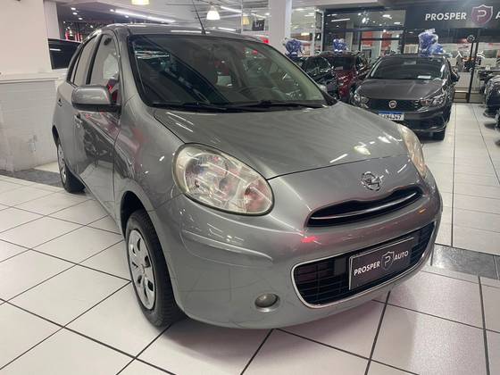 NISSAN MARCH 1.0 S 16V FLEX 4P MANUAL NISSAN MARCH 1.0 S 16V FLEX 4P MANUAL